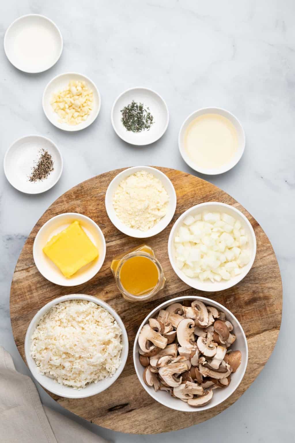 LowCarb Cauliflower Mushroom Risotto Diabetes Strong