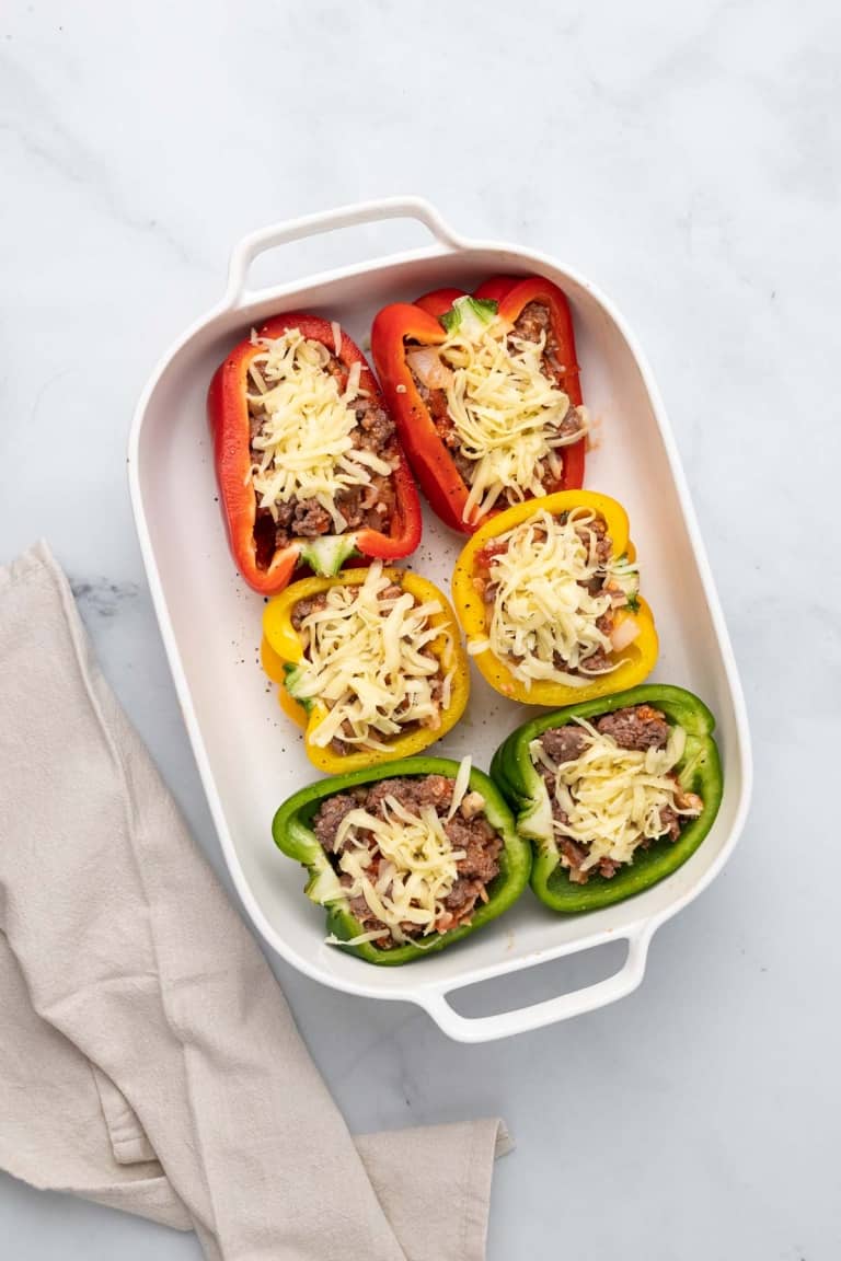 Stuffed Peppers Without Rice Recipe Diabetes Strong