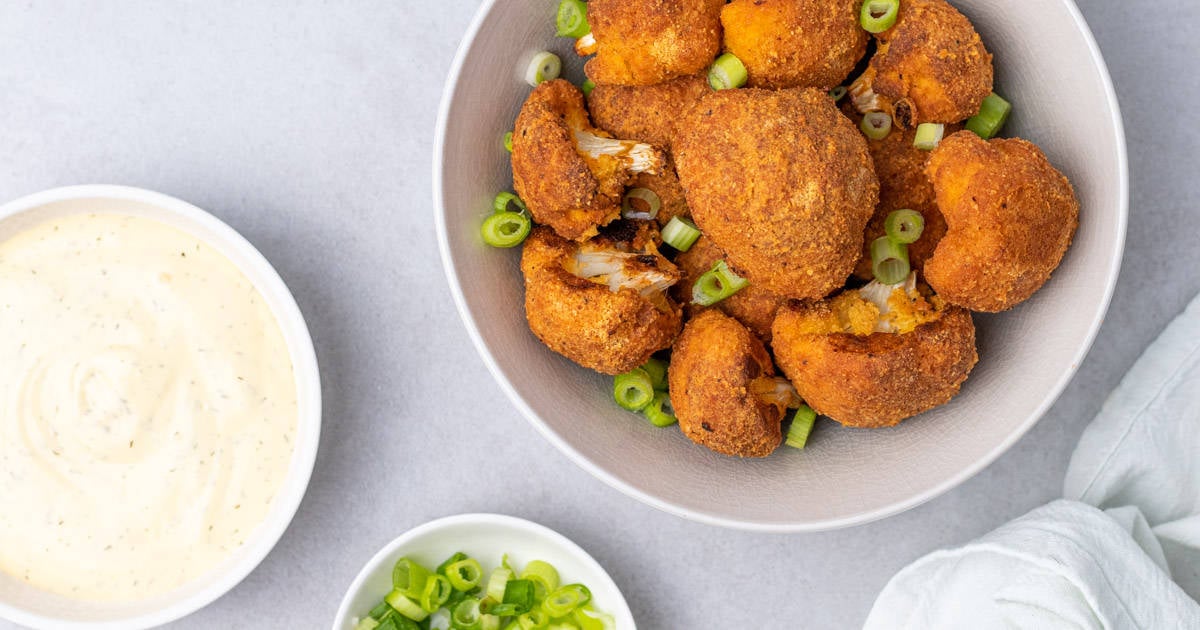 Lowcarb Buffalo Cauliflower Wings Diabetes Strong