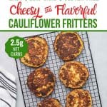 Cauliflower fritters