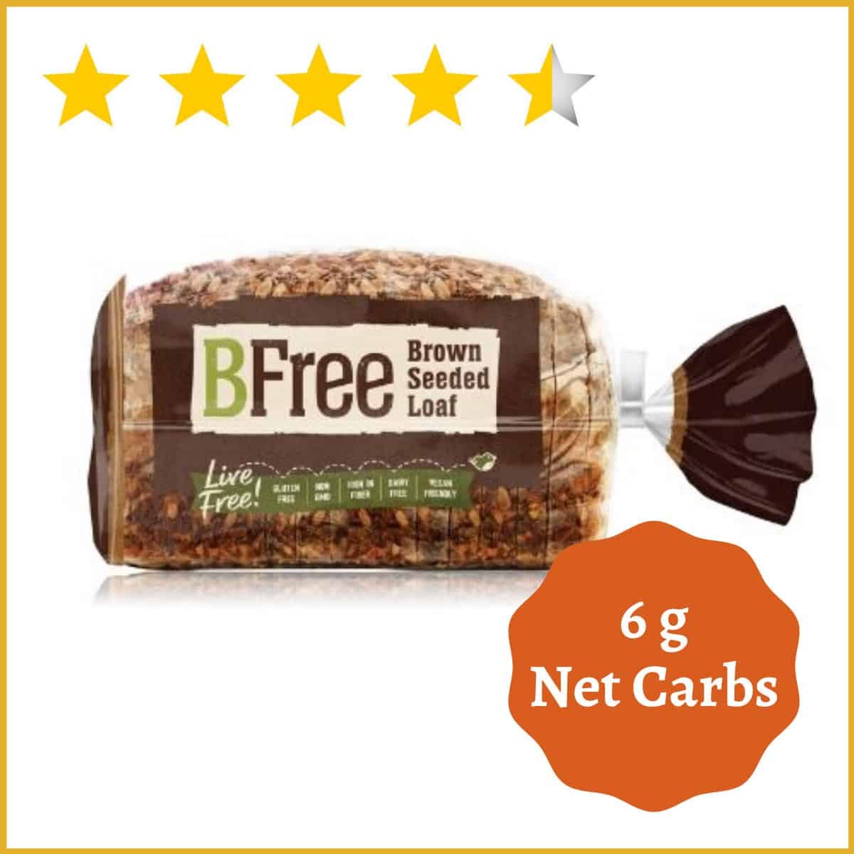 BFree Brown Seeded Sandwich Loaf