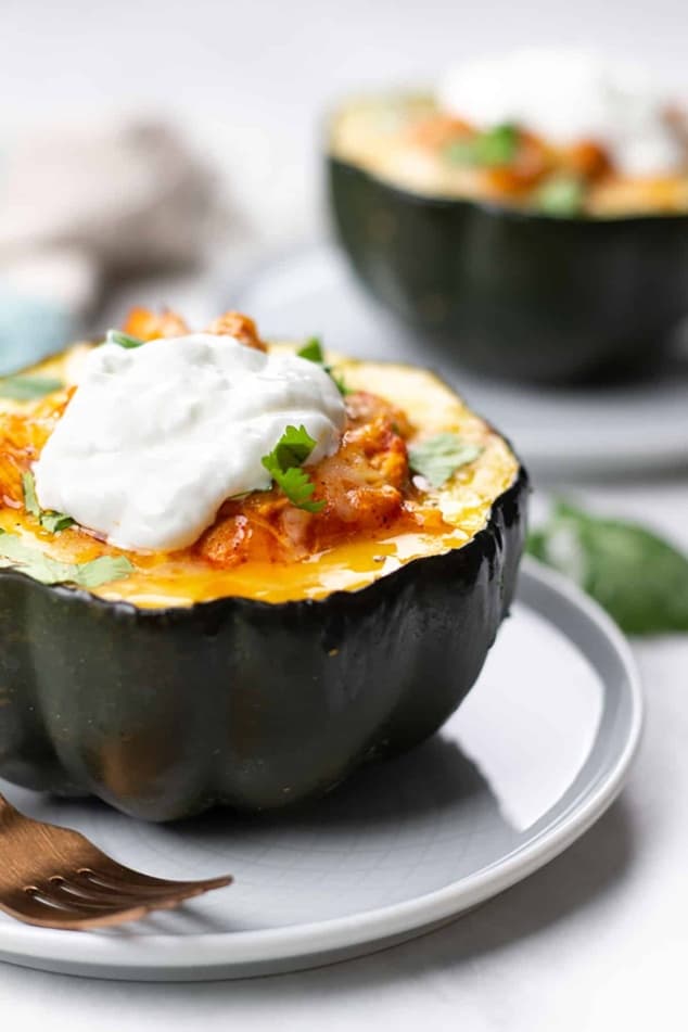 Chicken EnchiladaStuffed Acorn Squash Diabetes Strong