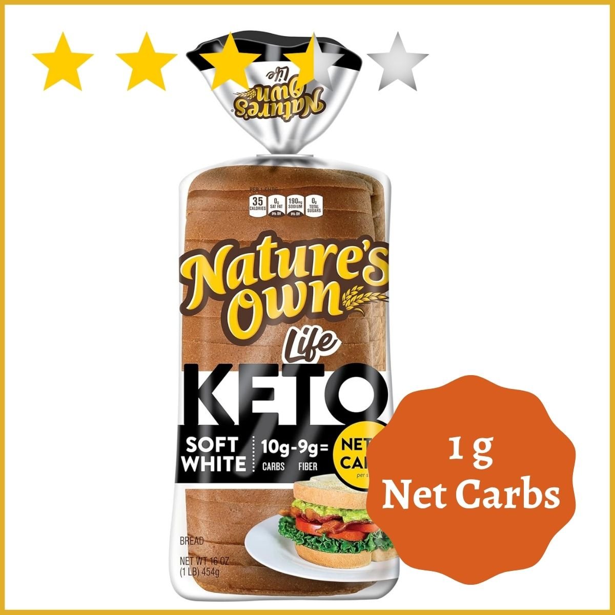 Nature’s Own Life, Keto Soft White