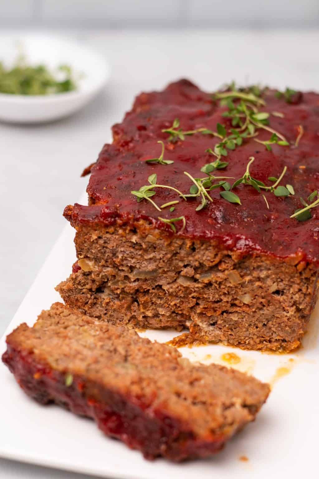 Keto Meatloaf with Tomato Glace Diabetes Strong