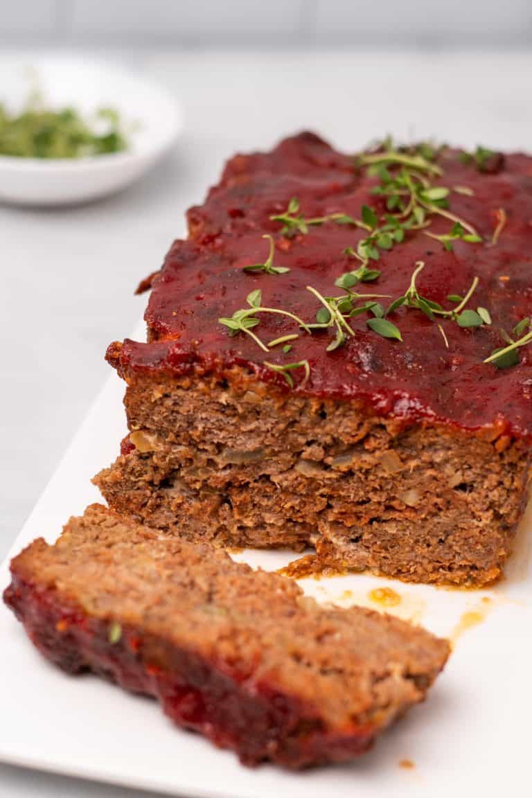 Keto Meatloaf with Tomato Glace Diabetes Strong