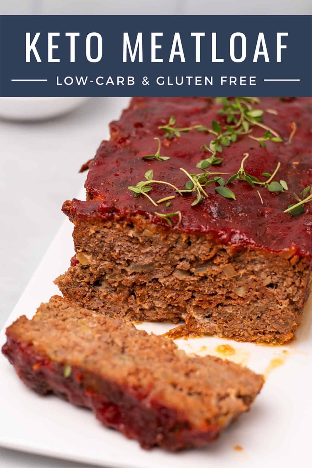Keto Meatloaf with Tomato Glace Diabetes Strong