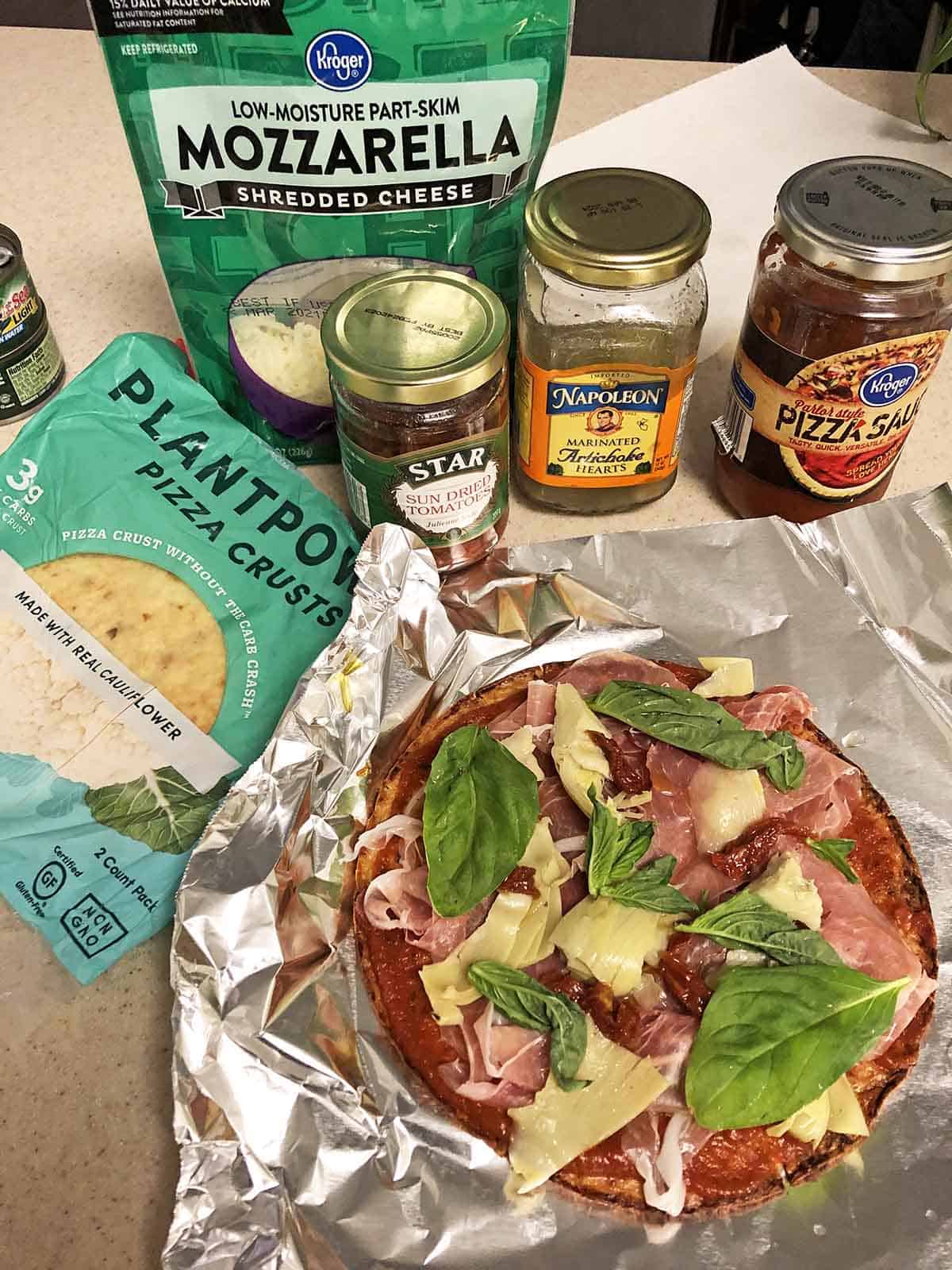 Review: Low-Carb Cauliflower Pizza & Sandwich Thins from Outer Aisle -  Diabetes Strong