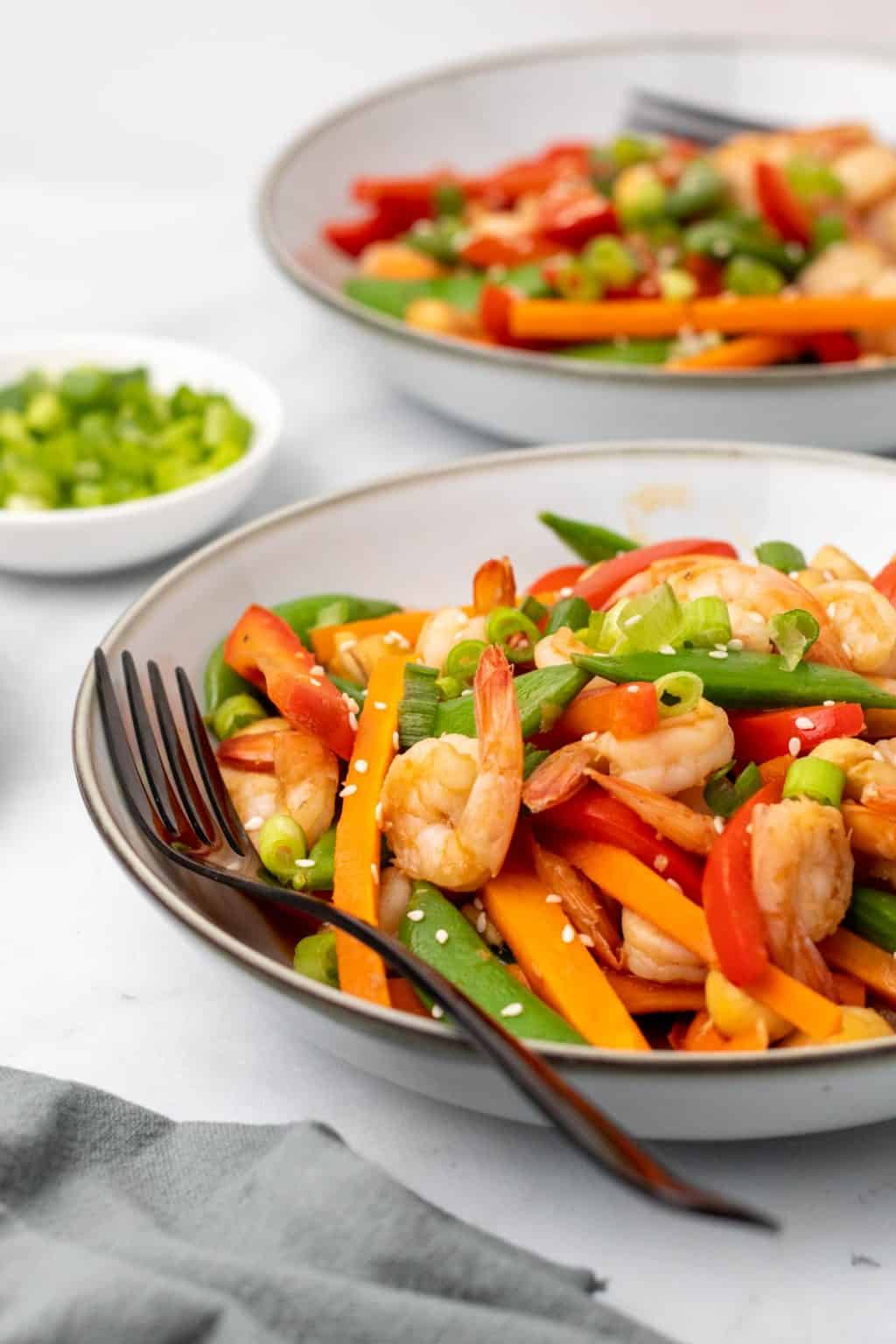 Keto Shrimp Stir Fry - Diabetes Strong