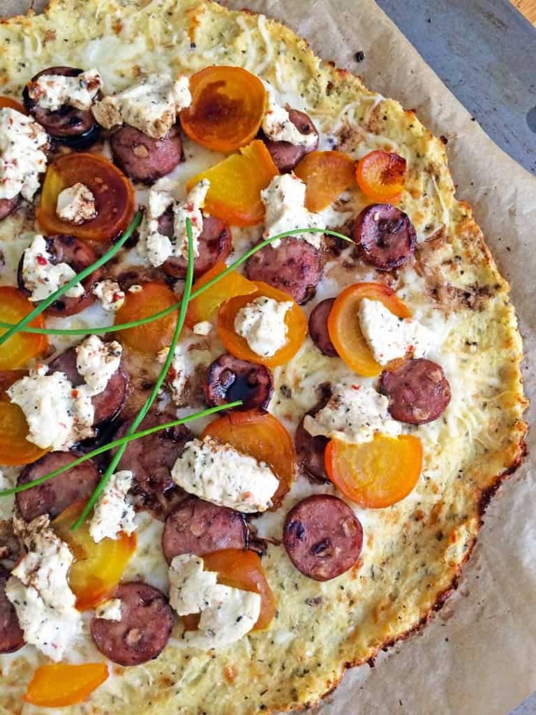 Cauliflower Pizza Crust (Glutenfree) Diabetes Strong