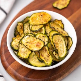 Low-Carb Baked Zucchini Chips