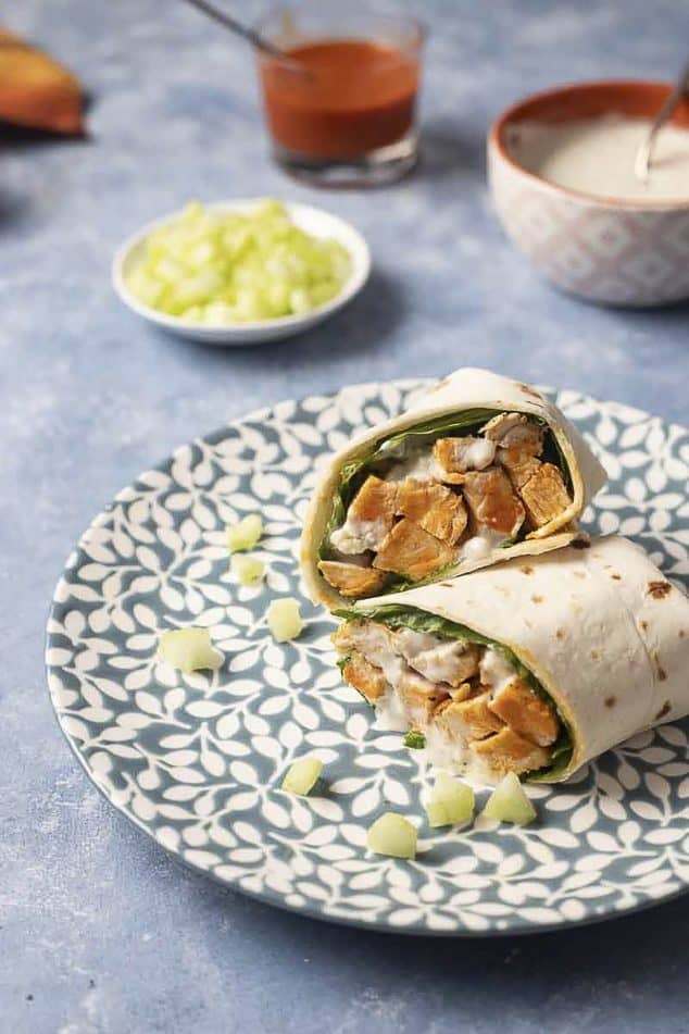 Buffalo Chicken Lettuce Wraps Diabetes Strong
