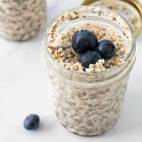 Keto Overnight Oats - Diabetes Strong