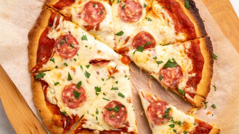 Chicken Crust Pizza (Keto Gluten Free) Diabetes Strong