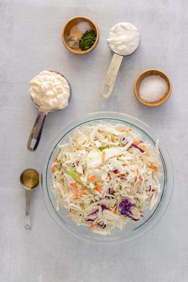 Low Carb Coleslaw (Keto) Diabetes Strong