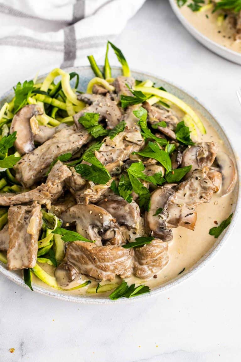 Keto Beef Stroganoff - Diabetes Strong