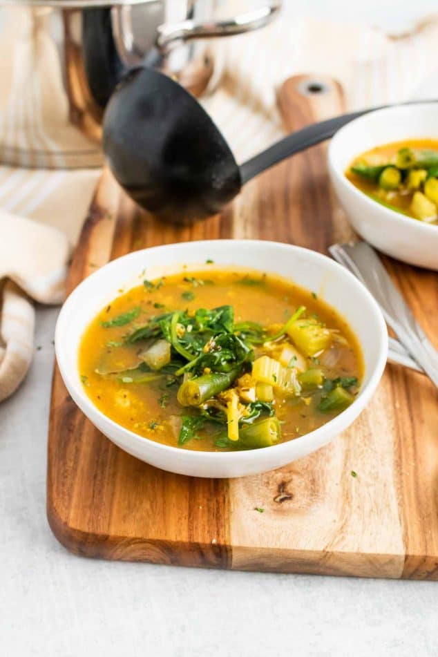 Keto Vegetable Soup - Diabetes Strong