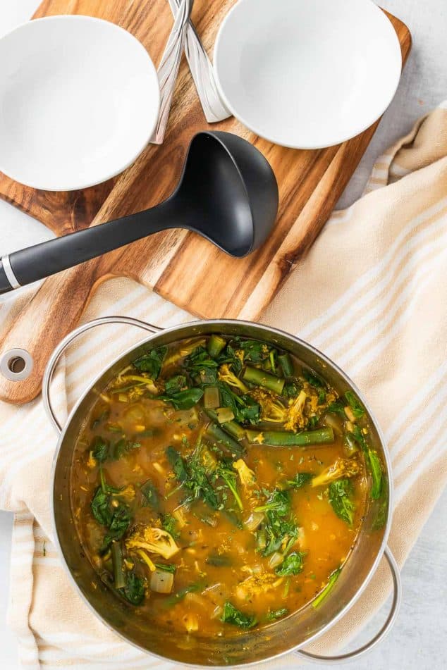 Keto Vegetable Soup - Diabetes Strong