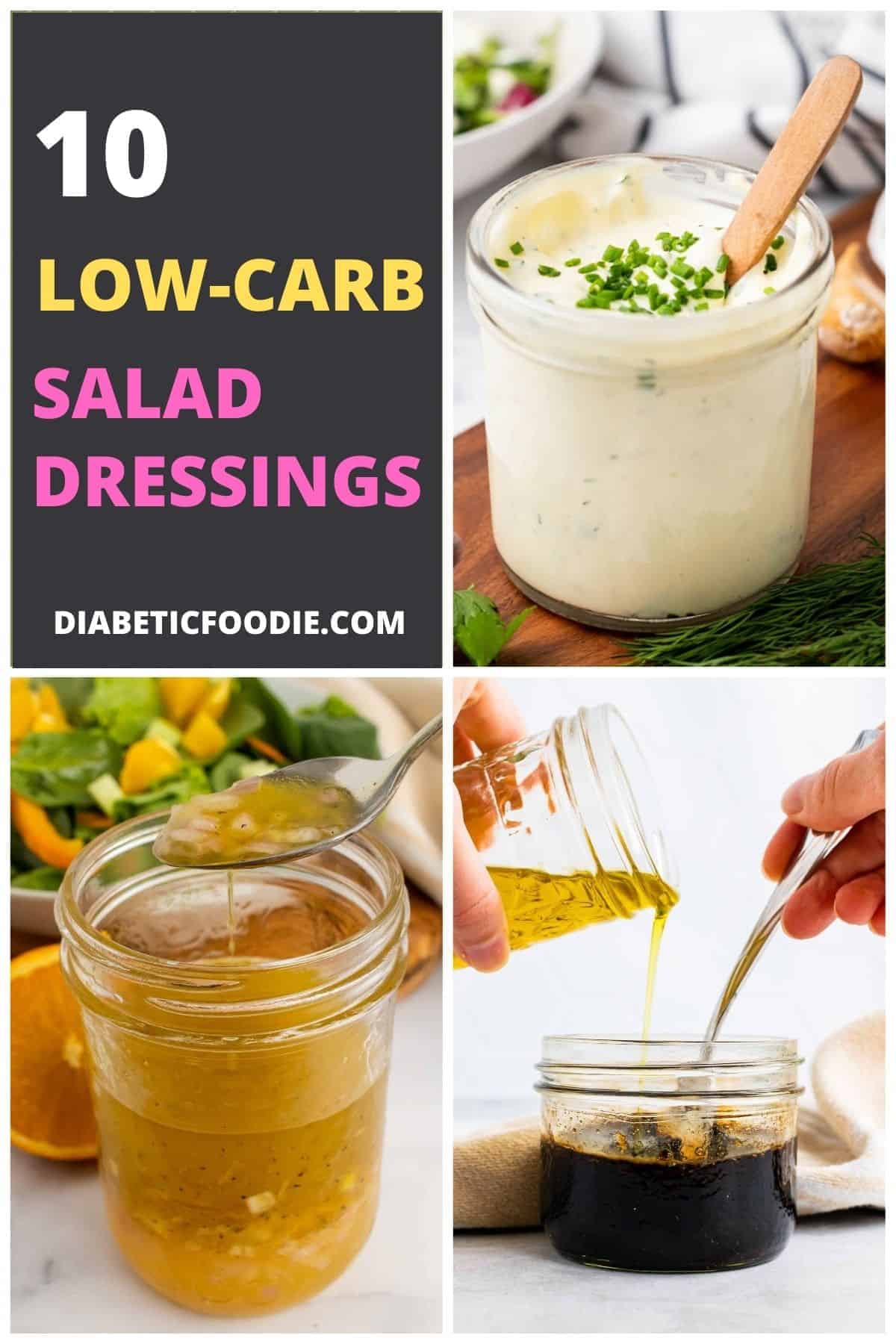 Diabetes-Friendly Salad Dressings