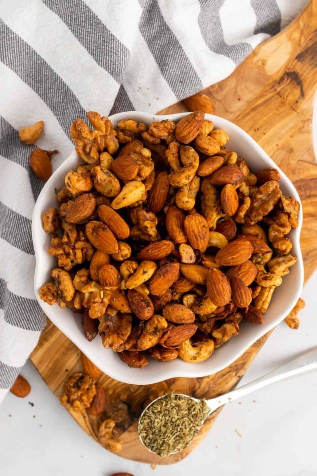 Italian Herbed Nuts Diabetes Strong