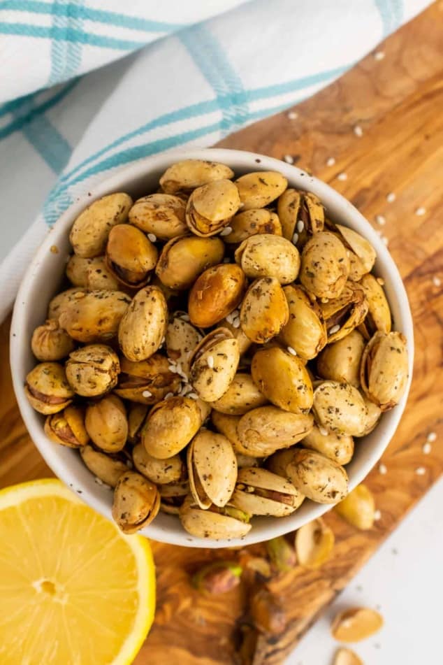 Roasted Spiced Pistachios Diabetes Strong