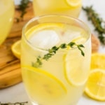 Sugar-Free Lemonade with Thyme