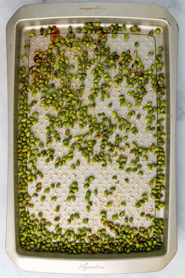 Roasted Edamame with Wasabi and Honey Diabetes Strong