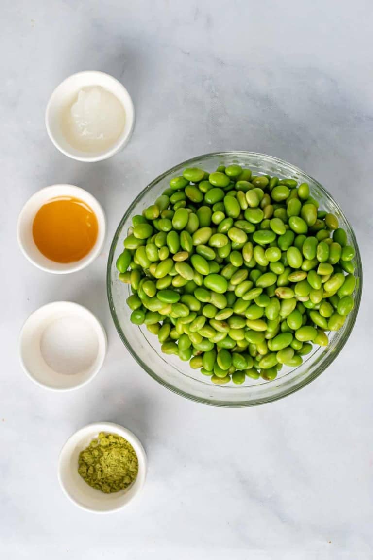 Roasted Edamame with Wasabi and Honey Diabetes Strong