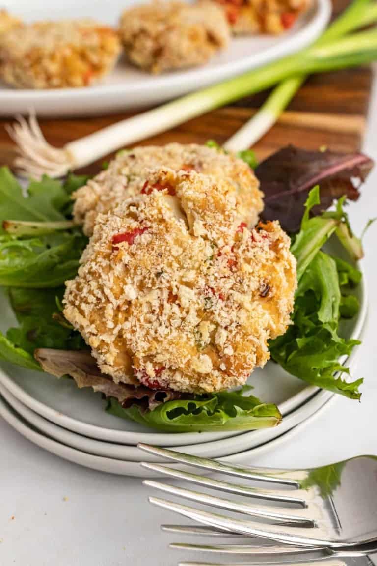 Homemade Crab Cakes (Baked in Oven) Diabetes Strong