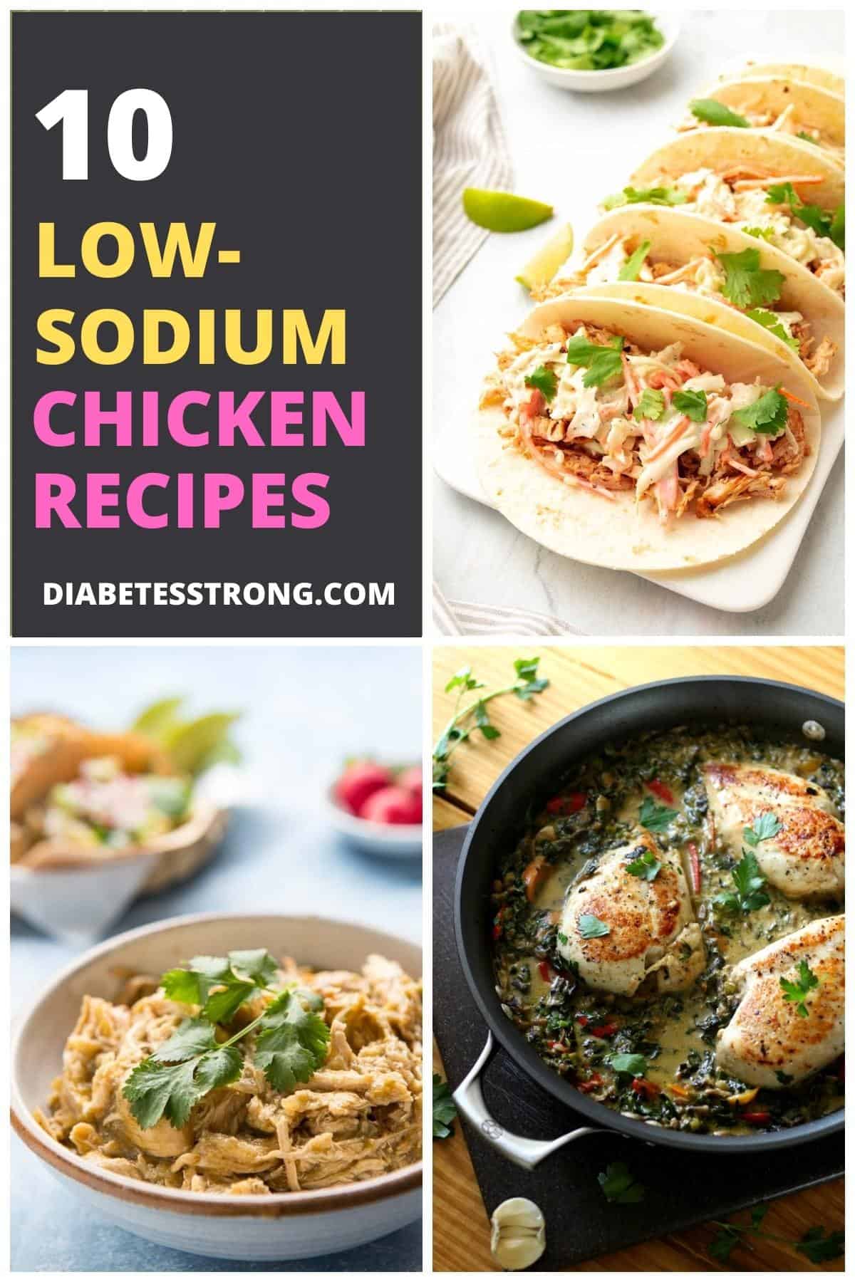 Low-Sodium Chicken Recipes (Low-Carb)