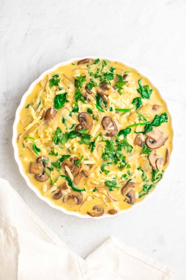 LowSodium Spinach Quiche Diabetes Strong