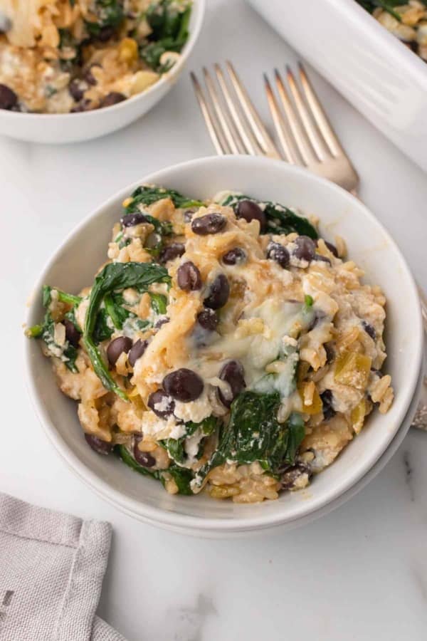 Black Bean and Brown Rice Casserole Diabetes Strong