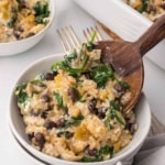 Black Bean and Brown Rice Casserole