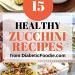 Healthy zucchini recipes