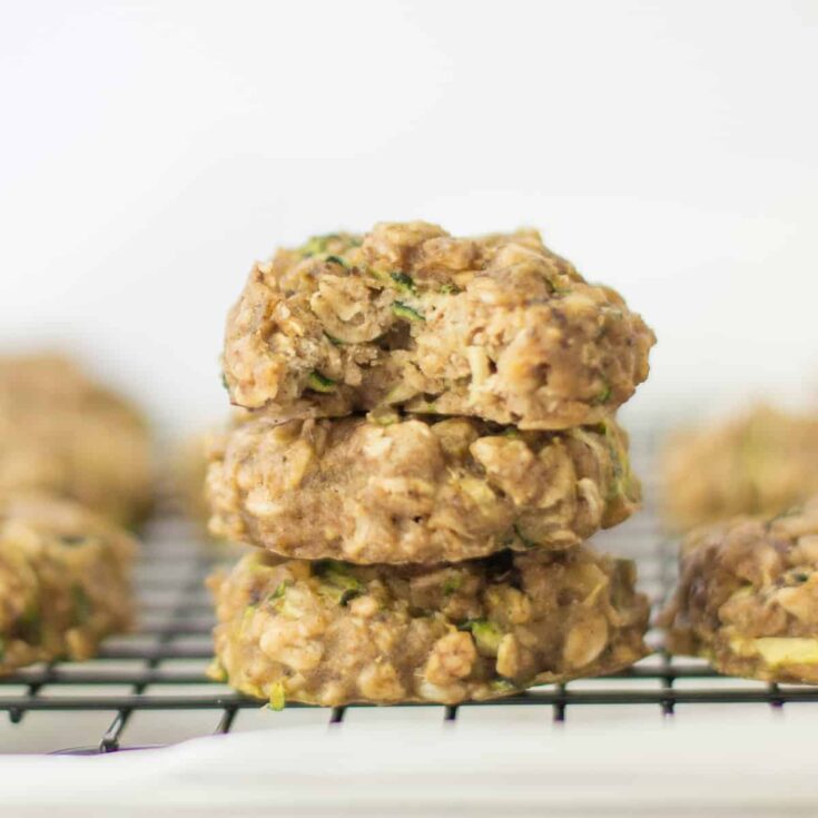 Image for Healthy Zucchini Oatmeal Breakfast Cookies