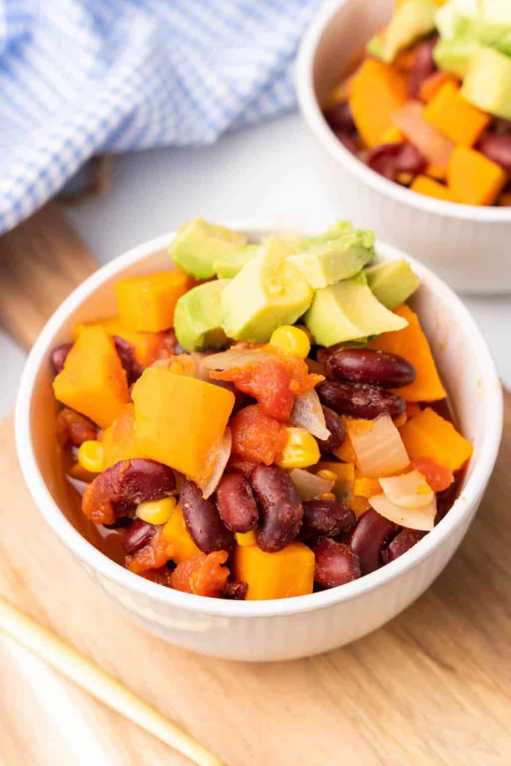 Vegetarian Chipotle Chili (Slow Cooker) Diabetes Strong