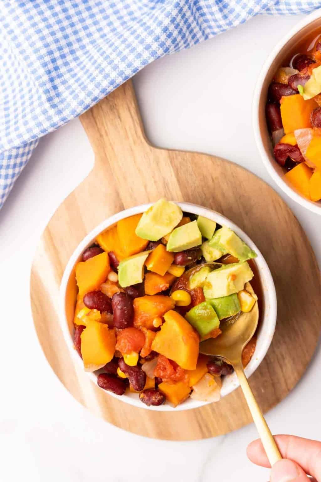 Vegetarian Chipotle Chili (Slow Cooker) Diabetes Strong