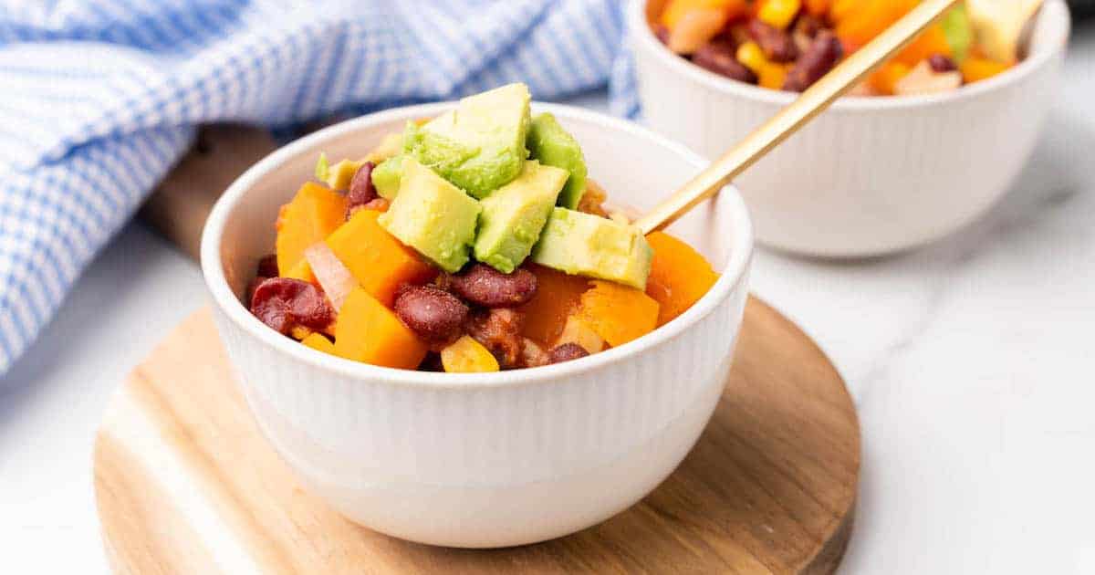 Vegetarian Chipotle Chili (Slow Cooker) Diabetes Strong