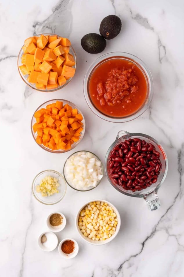 Vegetarian Chipotle Chili (Slow Cooker) Diabetes Strong