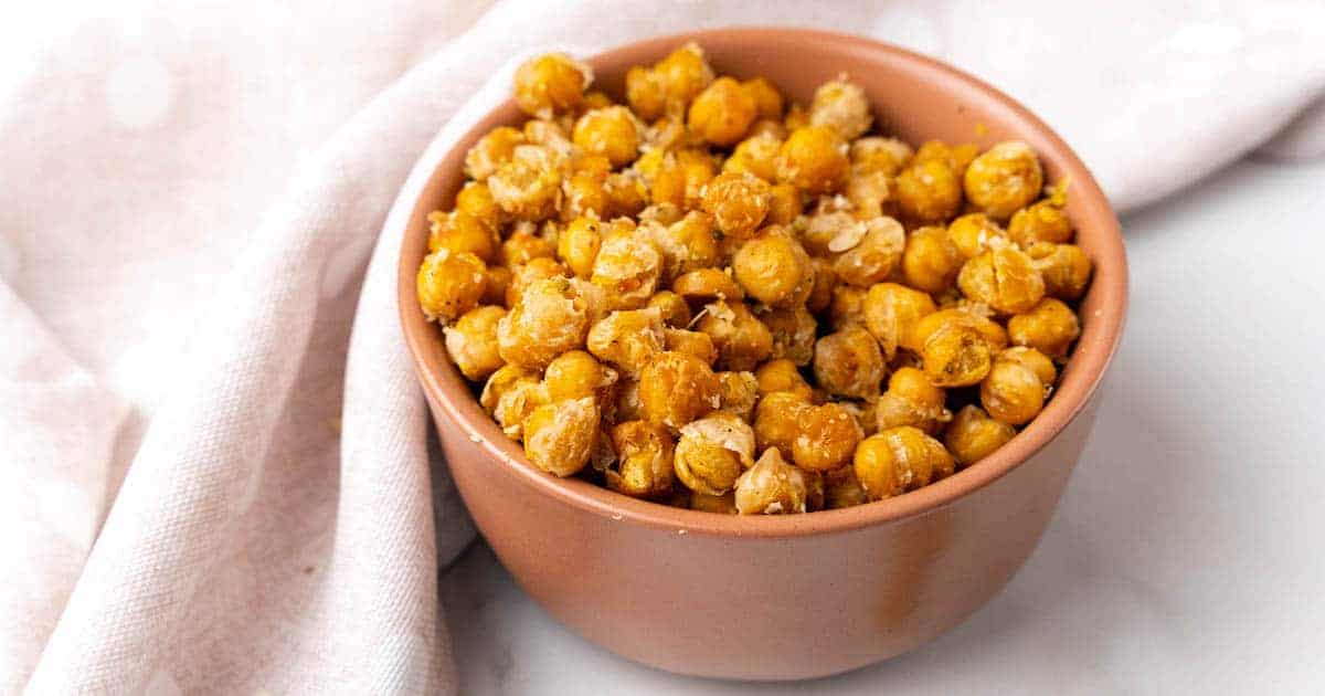 Crispy Roasted Chickpeas with Parmesan Cheese Diabetes Strong