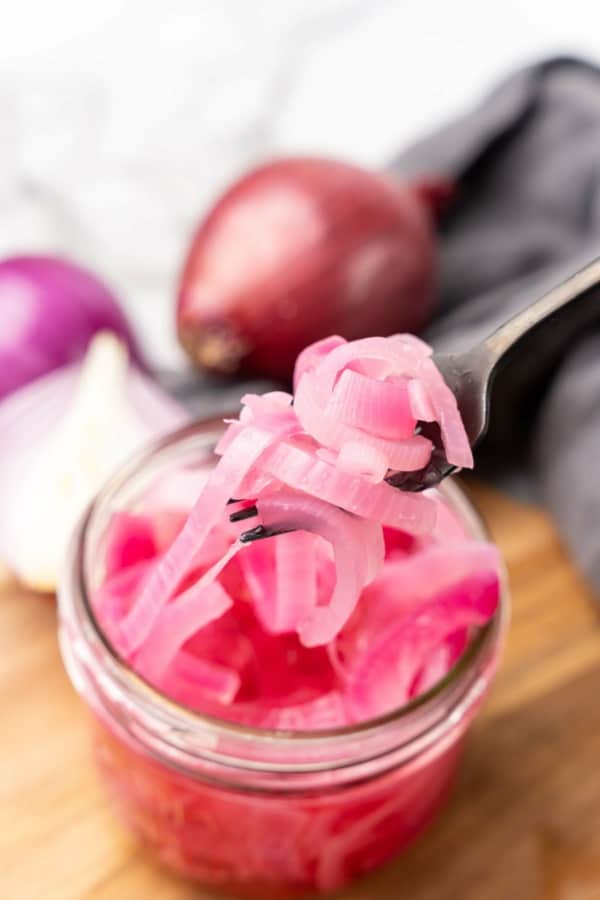 Pickled Pink Onion Relish Diabetes Strong
