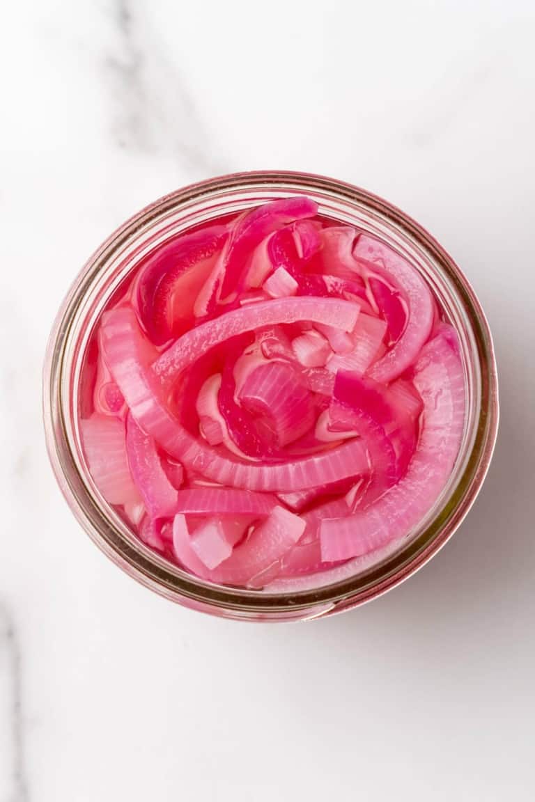 Pickled Pink Onion Relish Diabetes Strong