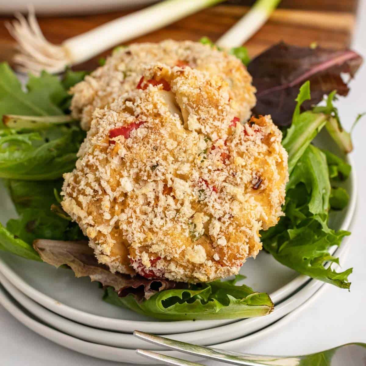 Homemade Crab Cakes (Baked in Oven) Diabetes Strong