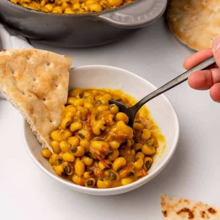 Curried BlackEyed Peas Diabetes Strong