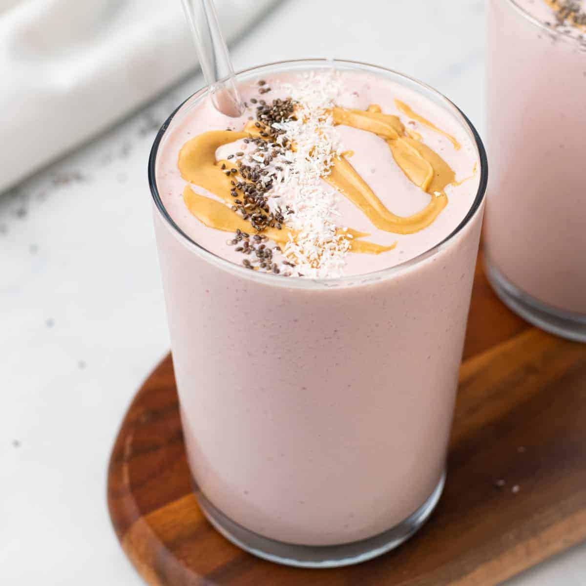 Strawberry Tofu Smoothie - Diabetes Strong