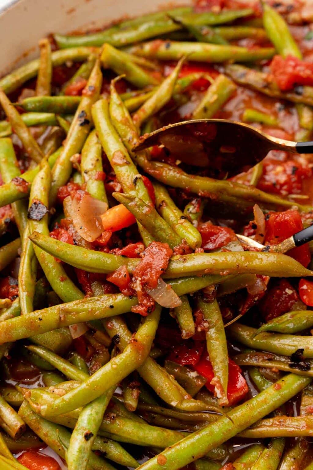 Green Beans with Stewed Tomatoes Diabetes Strong