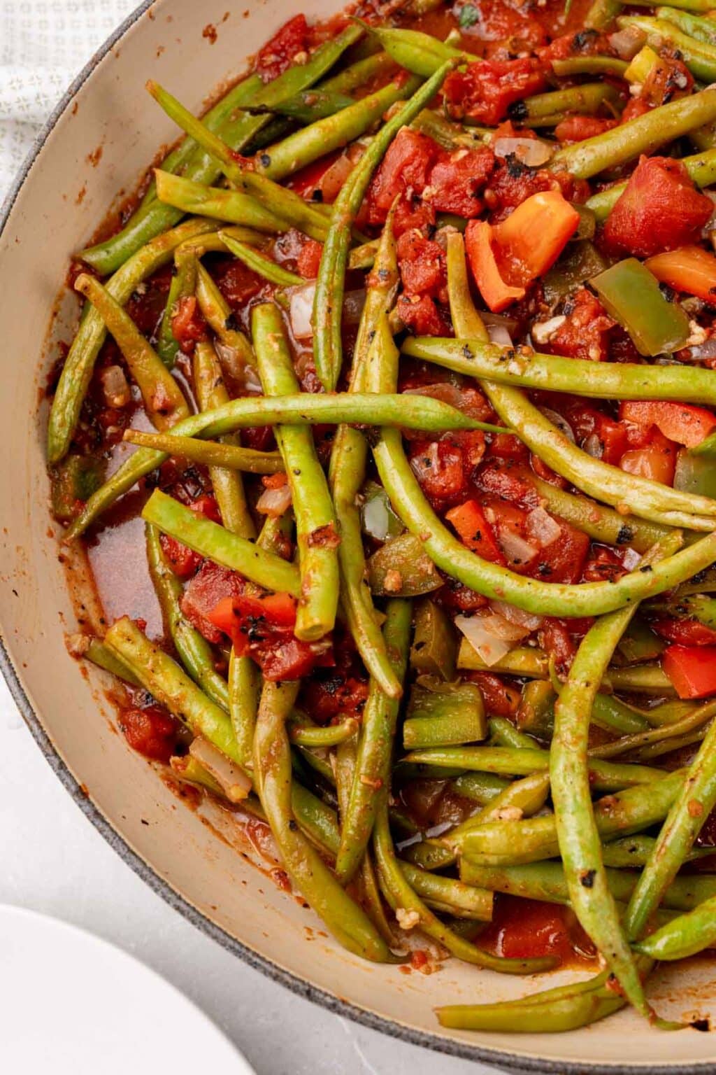 Green Beans with Stewed Tomatoes Diabetes Strong