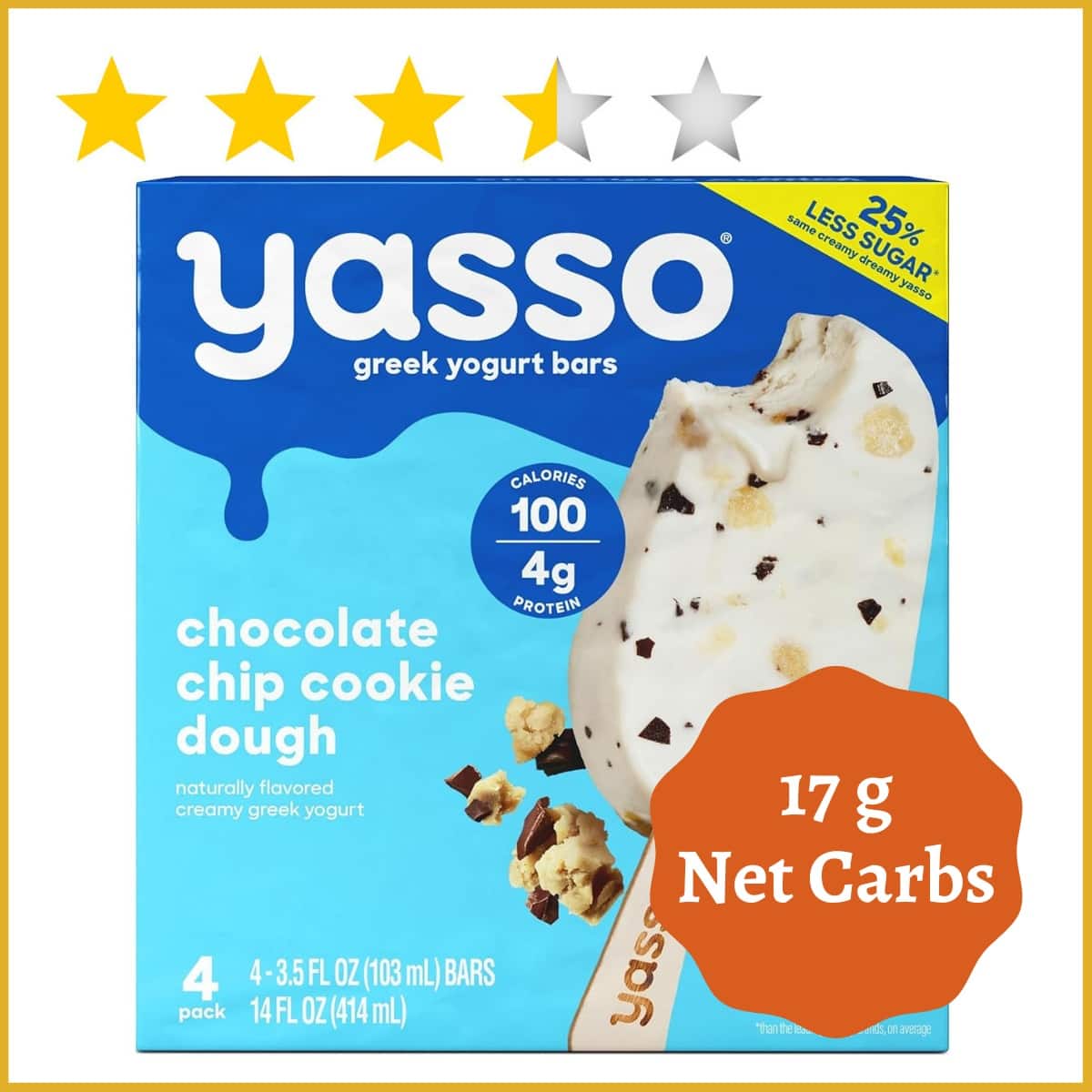 Yasso Chocolate Chip Cookie Dough